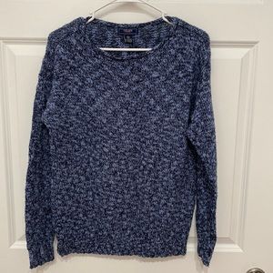 Blue sweater. Size large.
